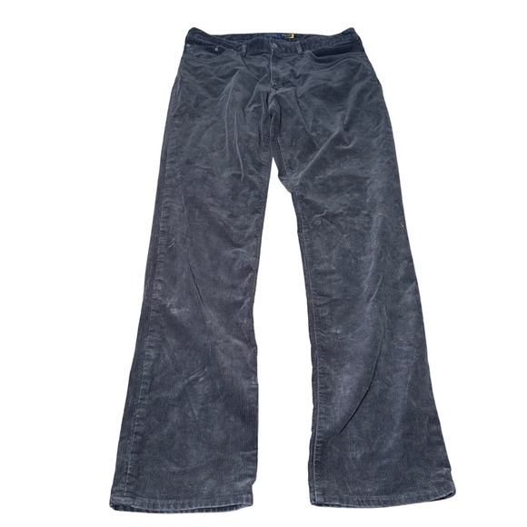 Polo Ralph Lauren Other - Polo Ralph Lauren Mens Corduroy Pants 38x36 Charcoal Grey Straight Leg 5-Pocket